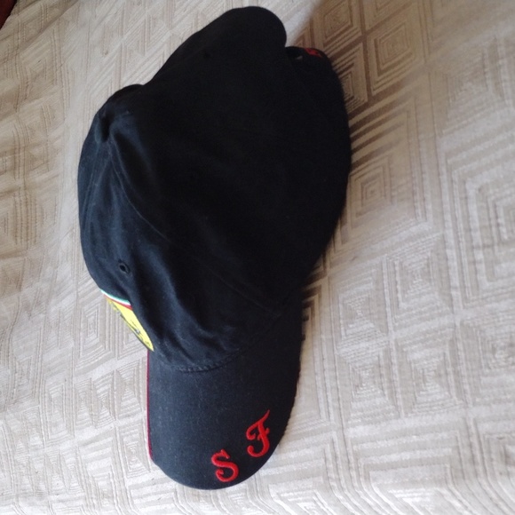 Ferrari Adjustable Baseball Cap SF Logo Hat RARE Official Product - Picture 3 of 11
